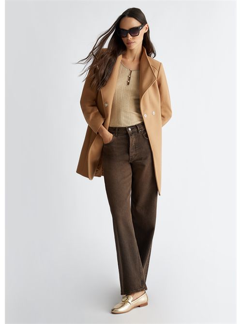 cappotto donna beige LIU JO | WF4272T4612/71320